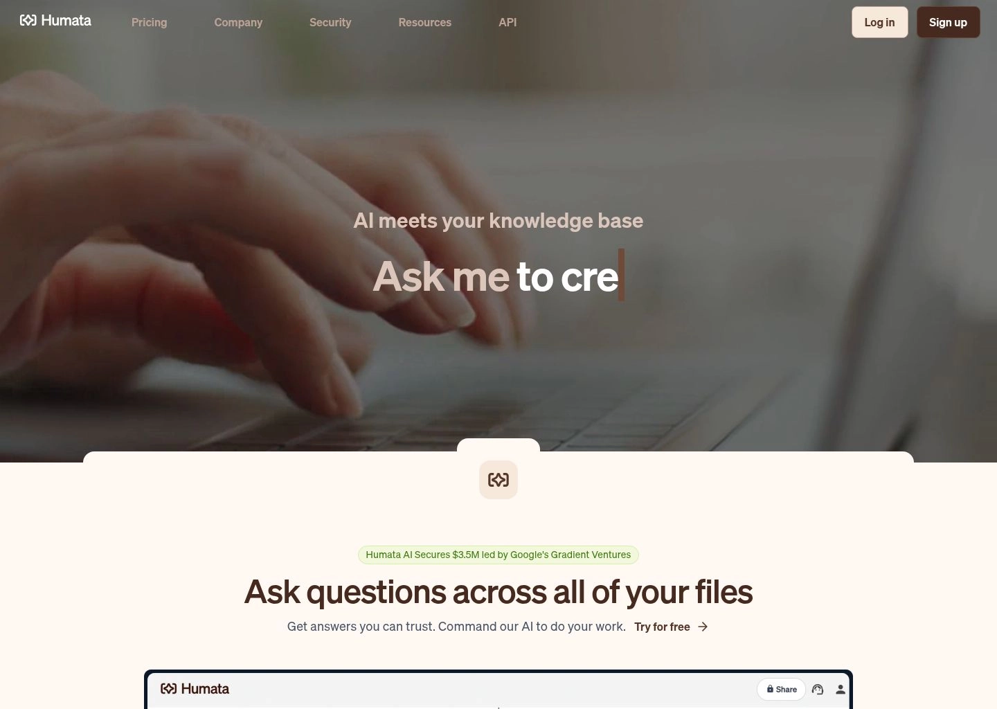 Humata AI Interface Screenshot Humata AI Student & Academic AI Tool Workspace UI Preview