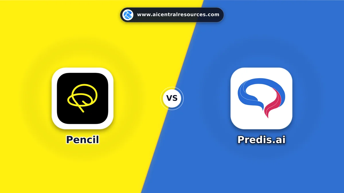Pencil vs Predis.ai Comparison Battle Card - Features, Pricing & Review in AI Marketing Tools