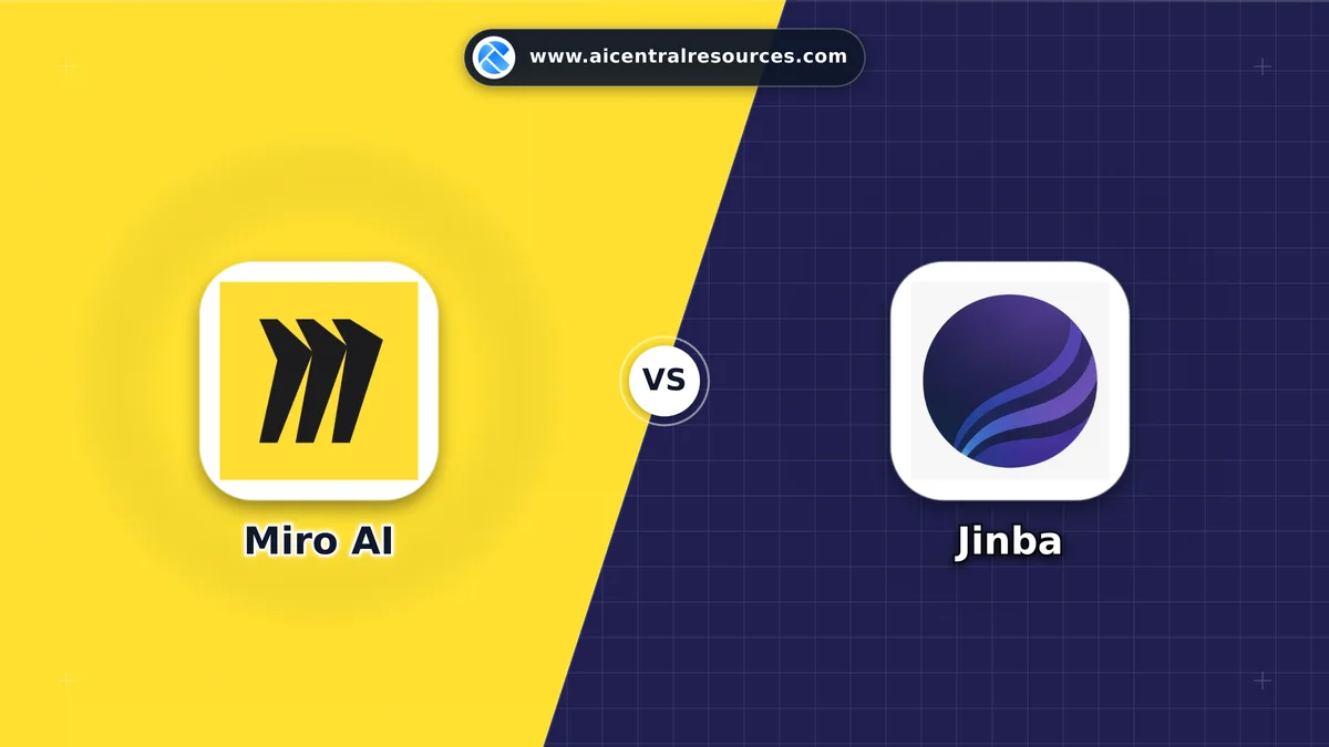 Miro AI vs Jinba Comparison Battle Card - Features, Pricing & Review in AI Productivity Tools
