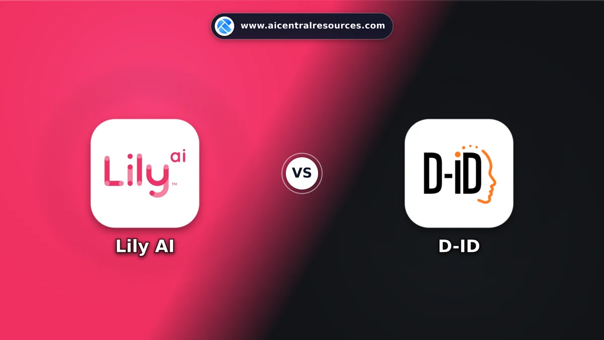 Compare Lily AI vs D-ID - Features, Pricing & Performance Matrix Lily AI vs D-ID Comparison Battle Card - Features, Pricing & Review in AI Image Generators