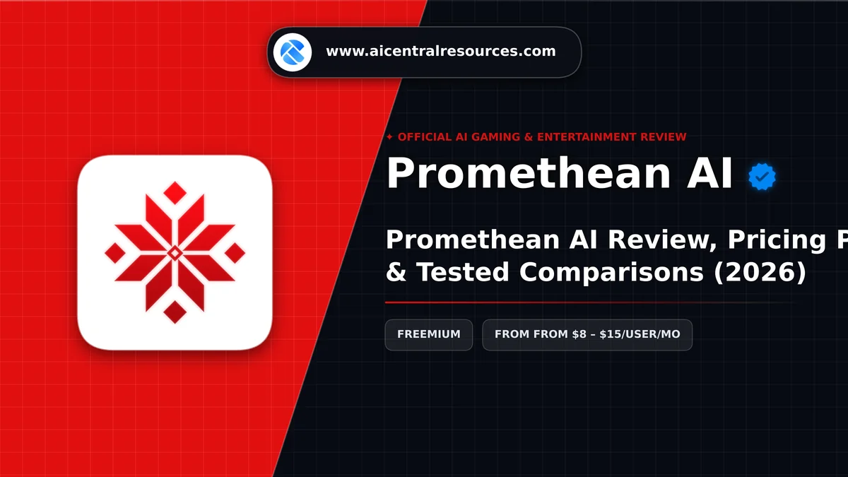 Promethean AI Review, Pricing Plans & Tested Comparisons (2026) - AI Central Resources