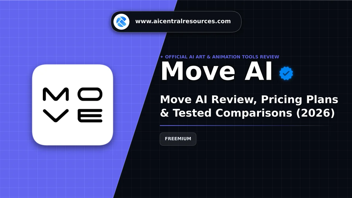 Move AI Review & Verification Card - AI Central Resources Move AI Review, Pricing Plans & Tested Comparisons (2026) - AI Central Resources