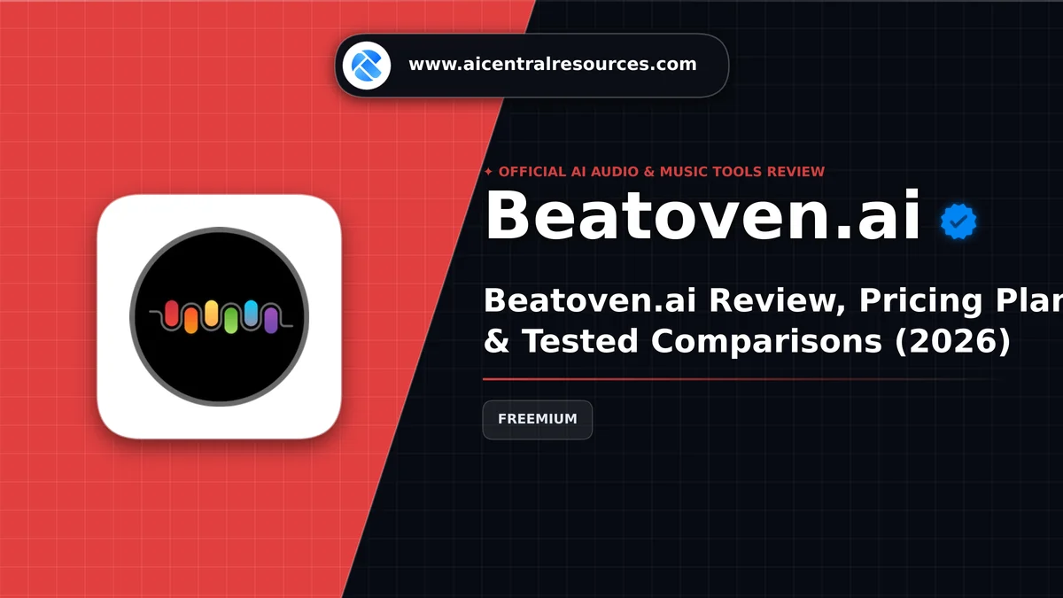 Beatoven.ai Review, Pricing Plans & Tested Comparisons (2026) - AI Central Resources