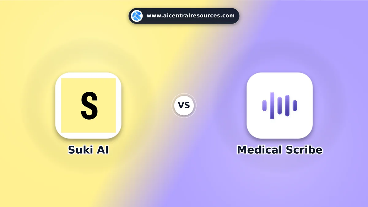 Compare Suki AI vs Medical Scribe - Features, Pricing & Performance Matrix Suki AI vs Medical Scribe Comparison Battle Card - Features, Pricing & Review in AI Healthcare Tools