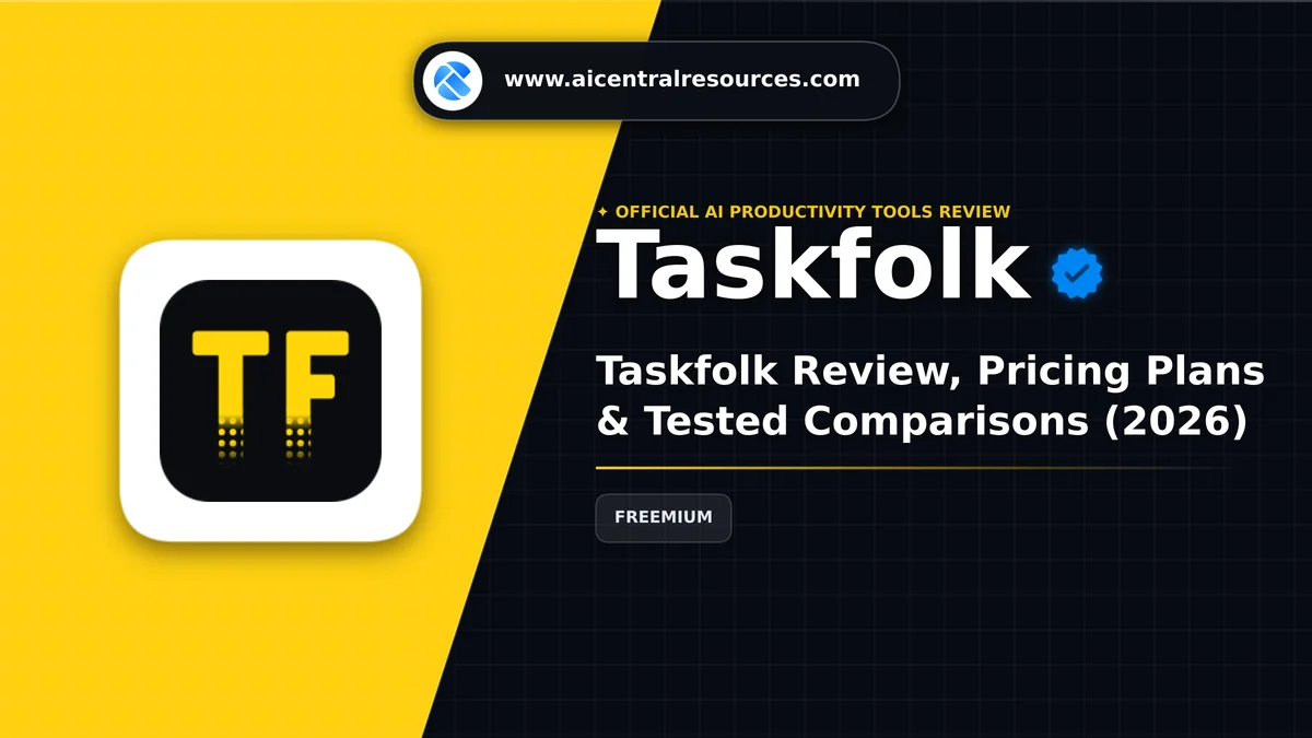Taskfolk Review, Pricing Plans & Tested Comparisons (2026) - AI Central Resources