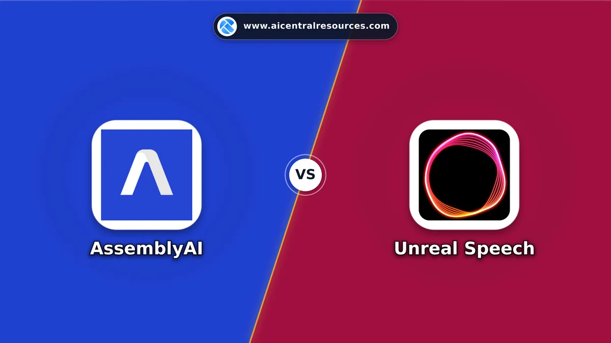 Compare AssemblyAI vs Unreal Speech - Features, Pricing & Performance Matrix AssemblyAI vs Unreal Speech Comparison Battle Card - Features, Pricing & Review in AI Audio & Music Tools