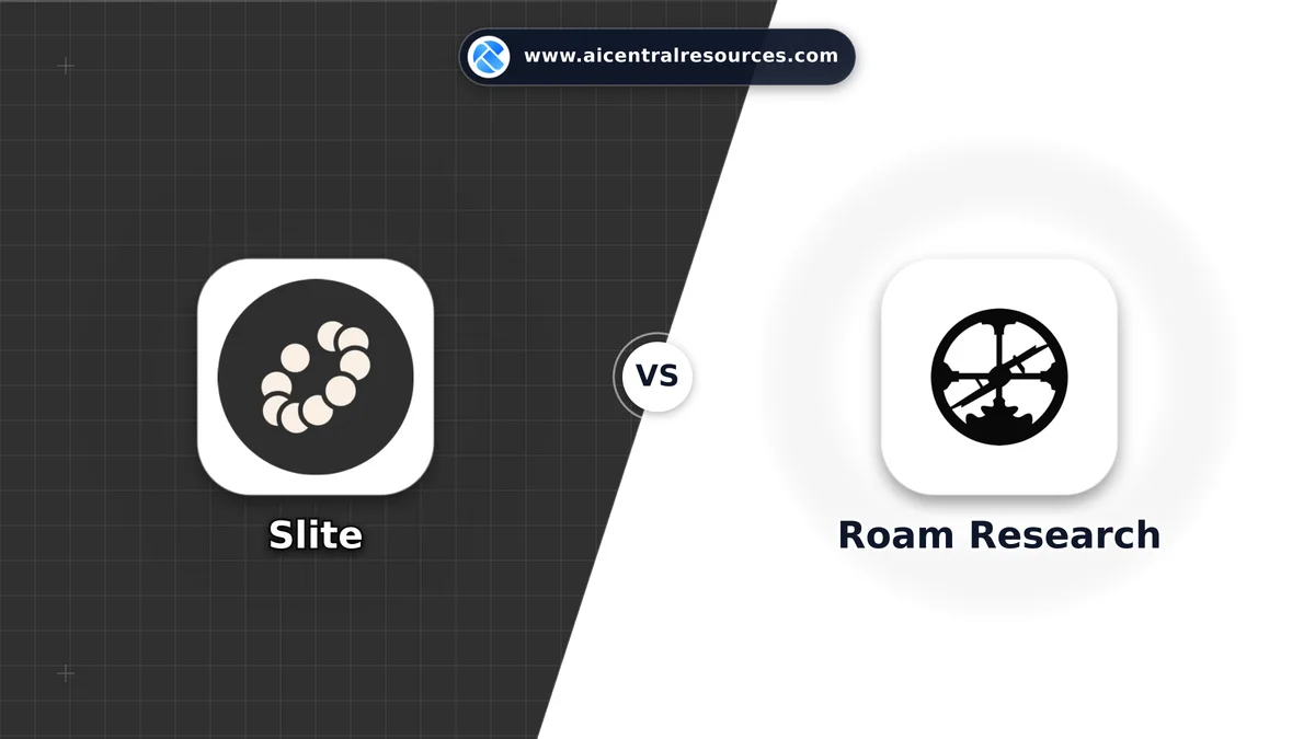 Compare Slite vs Roam Research - Features, Pricing & Performance Matrix Slite vs Roam Research Comparison Battle Card - Features, Pricing & Review in AI Writing Assistant Tools