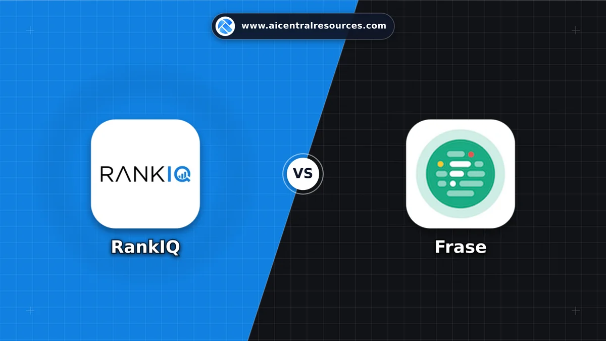 Compare RankIQ vs Frase - Features, Pricing & Performance Matrix RankIQ vs Frase Comparison Battle Card - Features, Pricing & Review in AI Marketing Tools