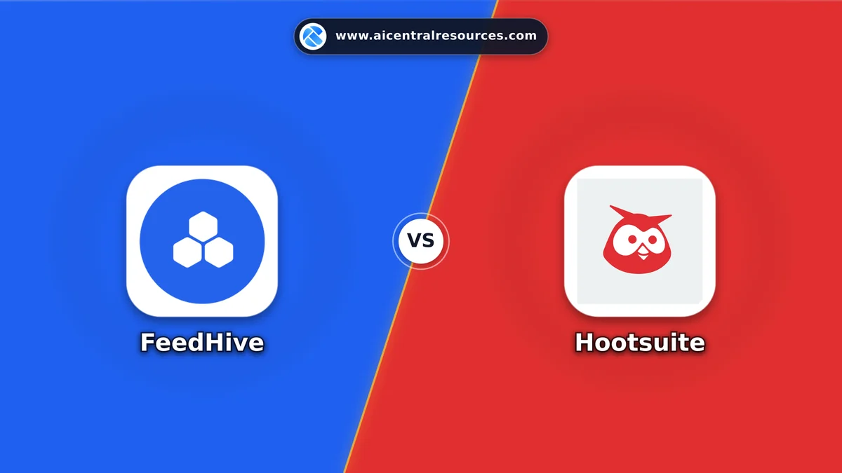 FeedHive vs Hootsuite Comparison Battle Card - Features, Pricing & Review in AI Marketing Tools