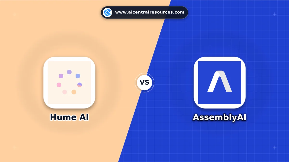Hume AI vs AssemblyAI Comparison Battle Card - Features, Pricing & Review in AI Audio & Music Tools