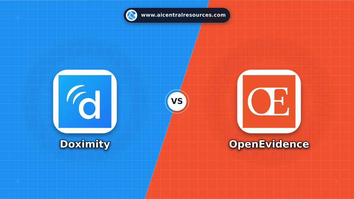 Compare Doximity vs OpenEvidence - Features, Pricing & Performance Matrix Doximity vs OpenEvidence Comparison Battle Card - Features, Pricing & Review in AI Healthcare Tools