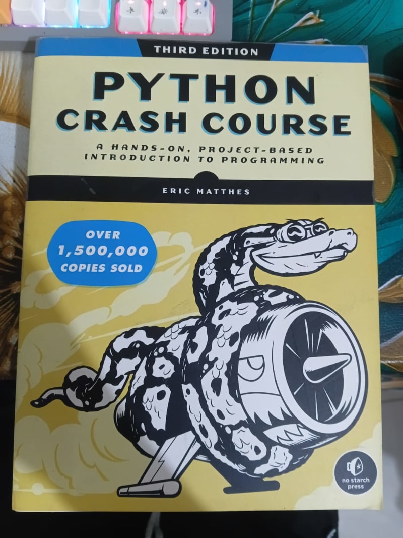 Python Crash Course (3rd Edition) by Eric Matthes | BookCycle BD