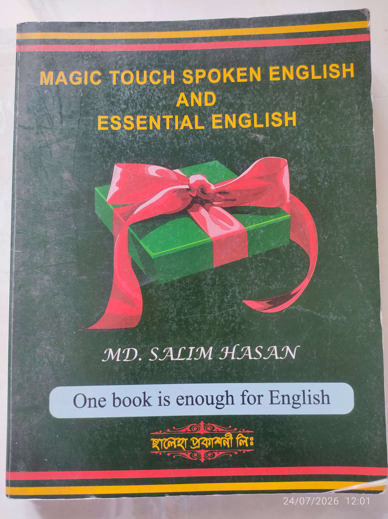 Magic Touch Spoken English And Essential English by Md.Salim Hasan | BookCycle BD