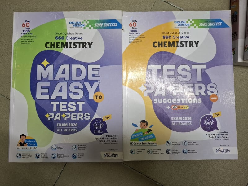 SSC test paper with made easy Chemistry (EV) by Newton | BookCycle BD