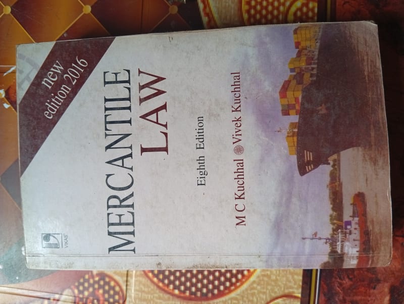 Mercantile Law by Mc Kuchhal & Vivek Kuchhal | BookCycle BD