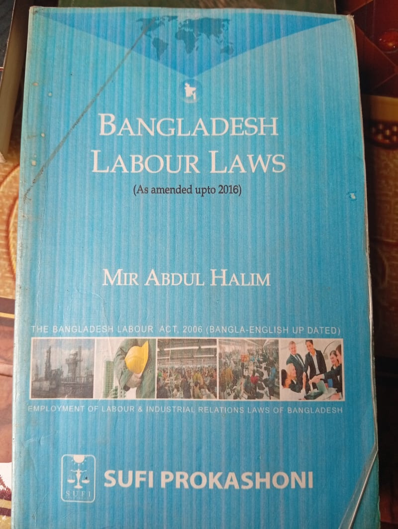 Bangladesh Labour Laws by Mir Abdul Halim | BookCycle BD