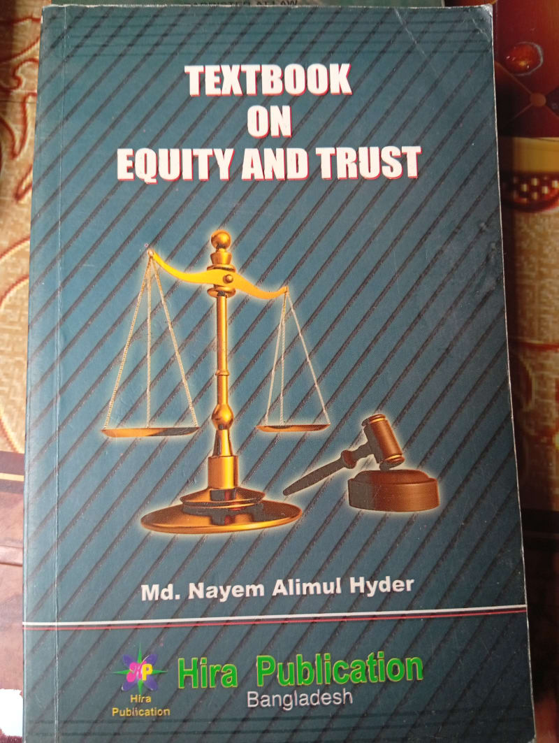 Textbook on Equity and Trust by Md. Nayem Alimul Hyder | BookCycle BD