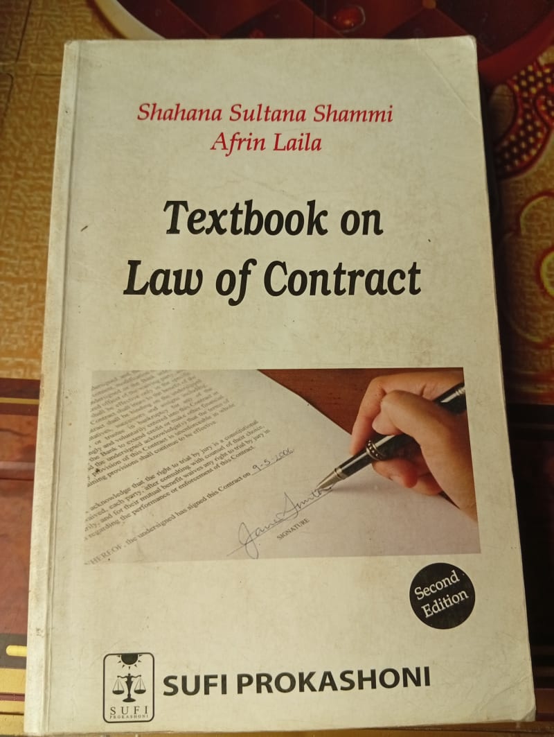 Law of Contract by Shahana Sultana Shammi & Afrin Laila | BookCycle BD