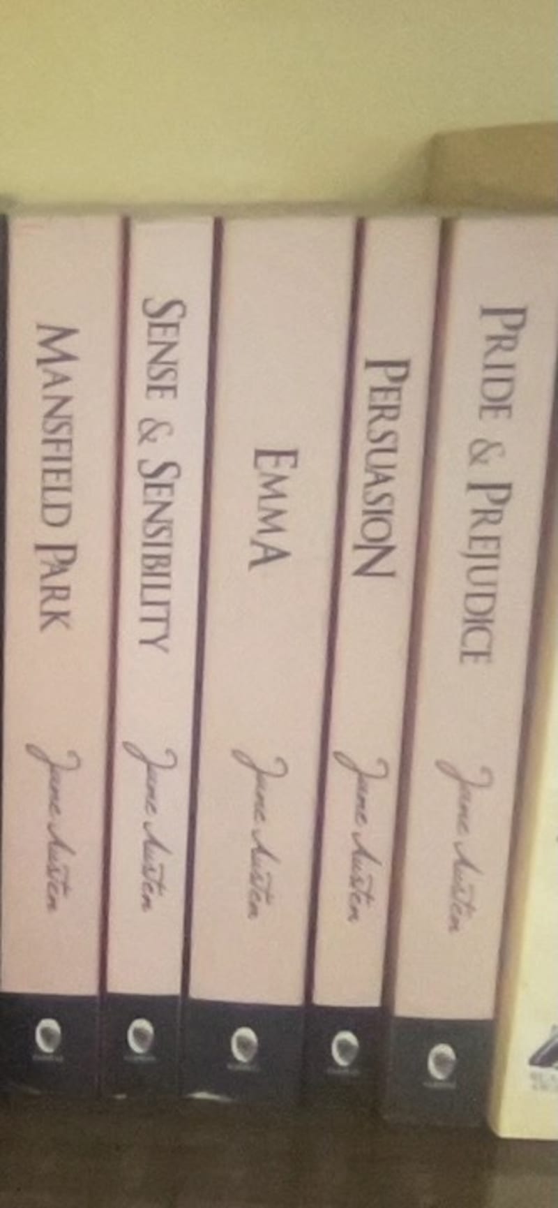 jane austen book set by jane austen | BookCycle BD