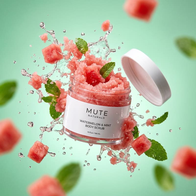 AI beauty product photography