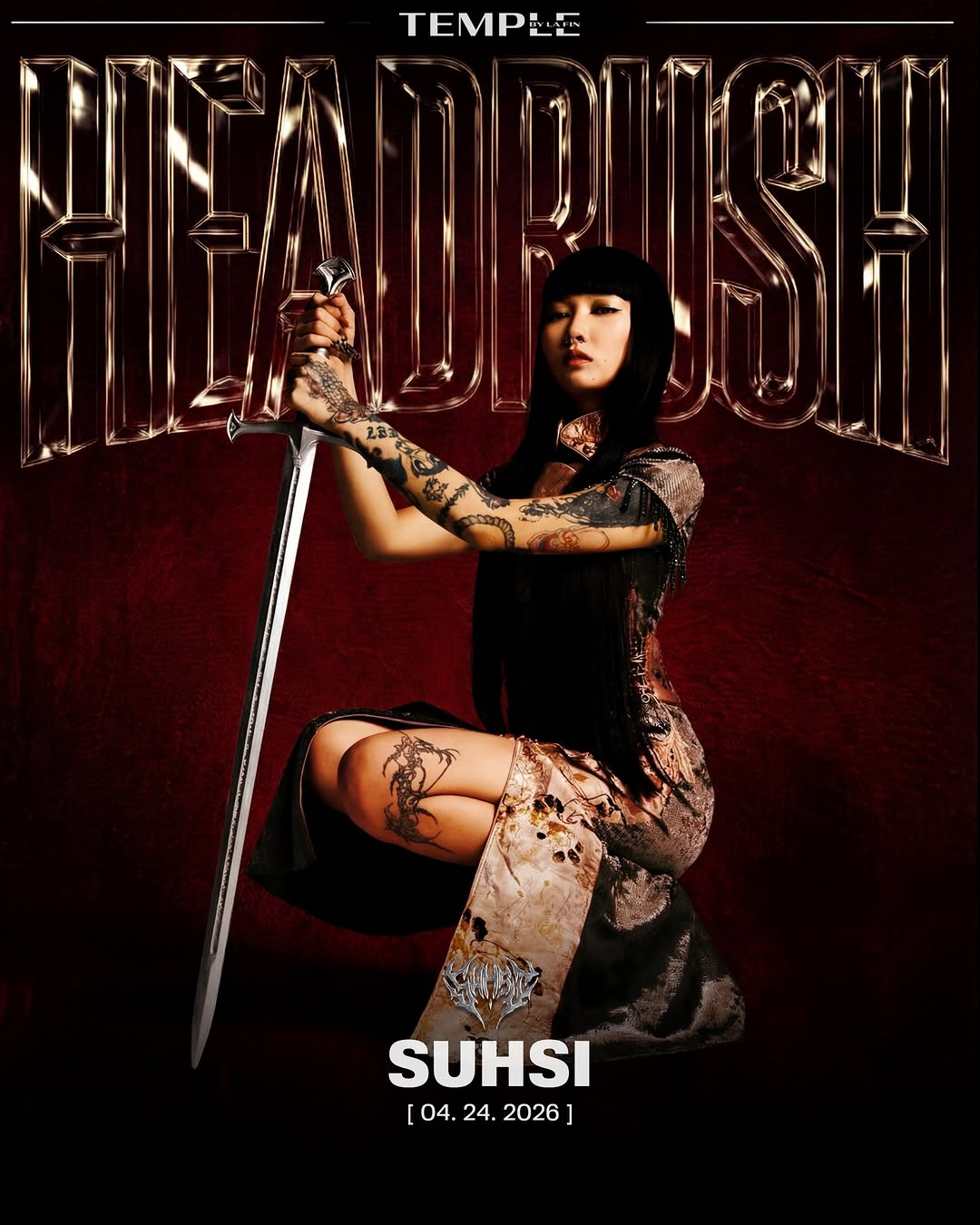 TEMPLE TAIPEI × HEADRUSH PRESENTS: SUHSI