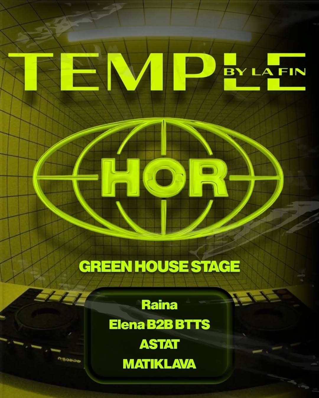 hoer.berlin HÖR ON TOUR 🇹🇼 [09.27.2025 ∙ 23:00-05:30]