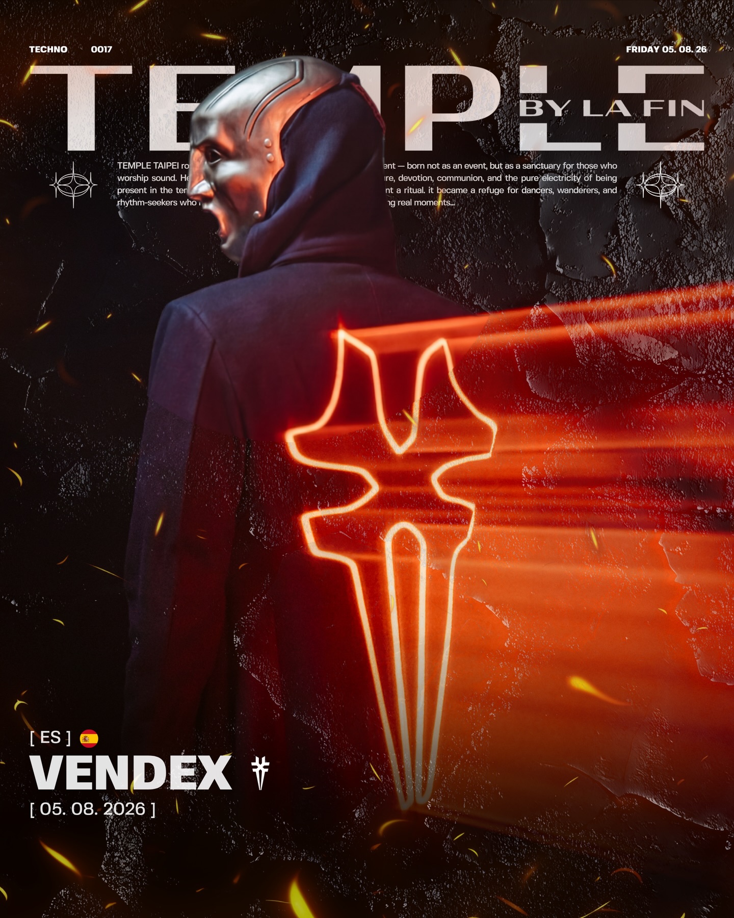 TEMPLE TAIPEI PRESENTS: VENDEX