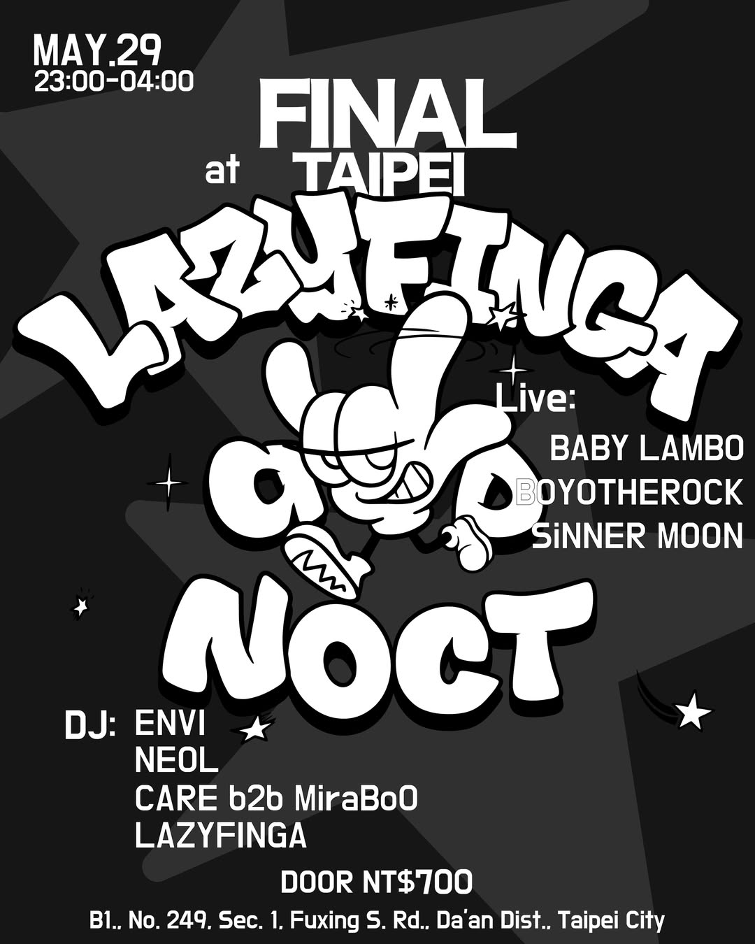 LAZYFINGA AND FRIENDS feat. NOCT