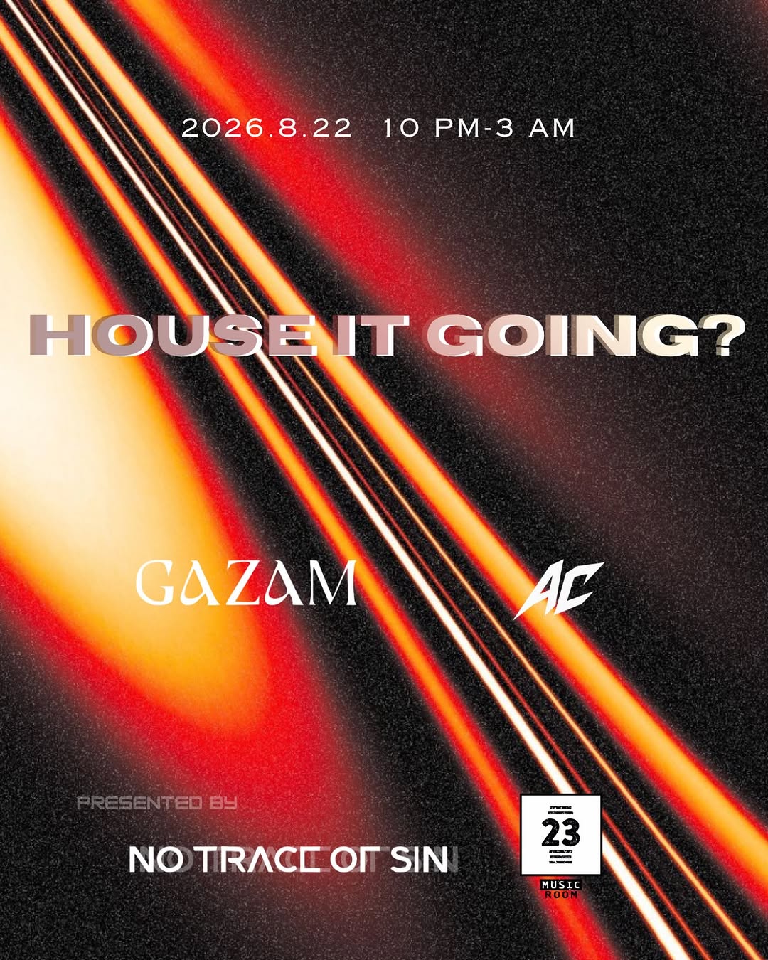 HOUSE IT GOING?