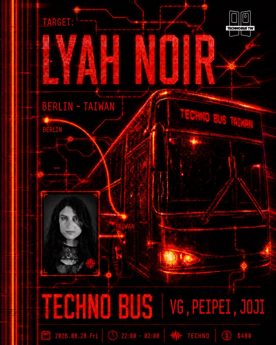 Techno Bus feat. Lyah Noir