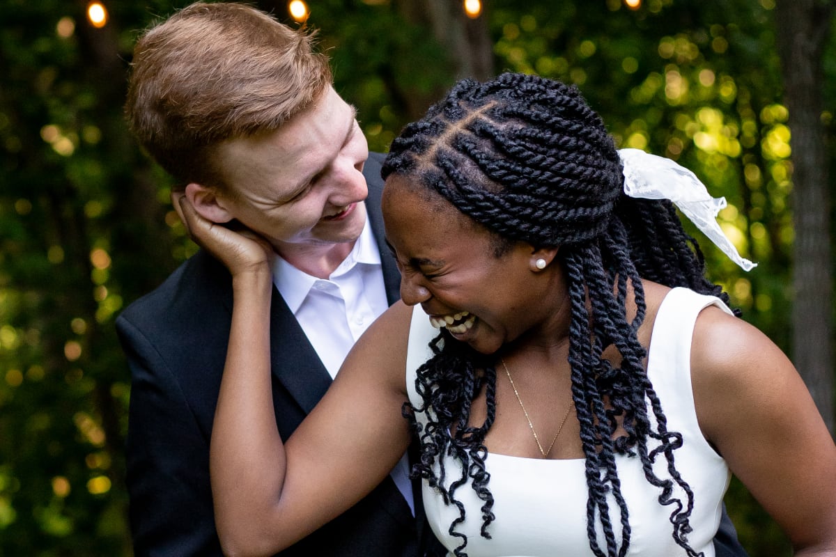 Summer elopement in Shenandoah National Park