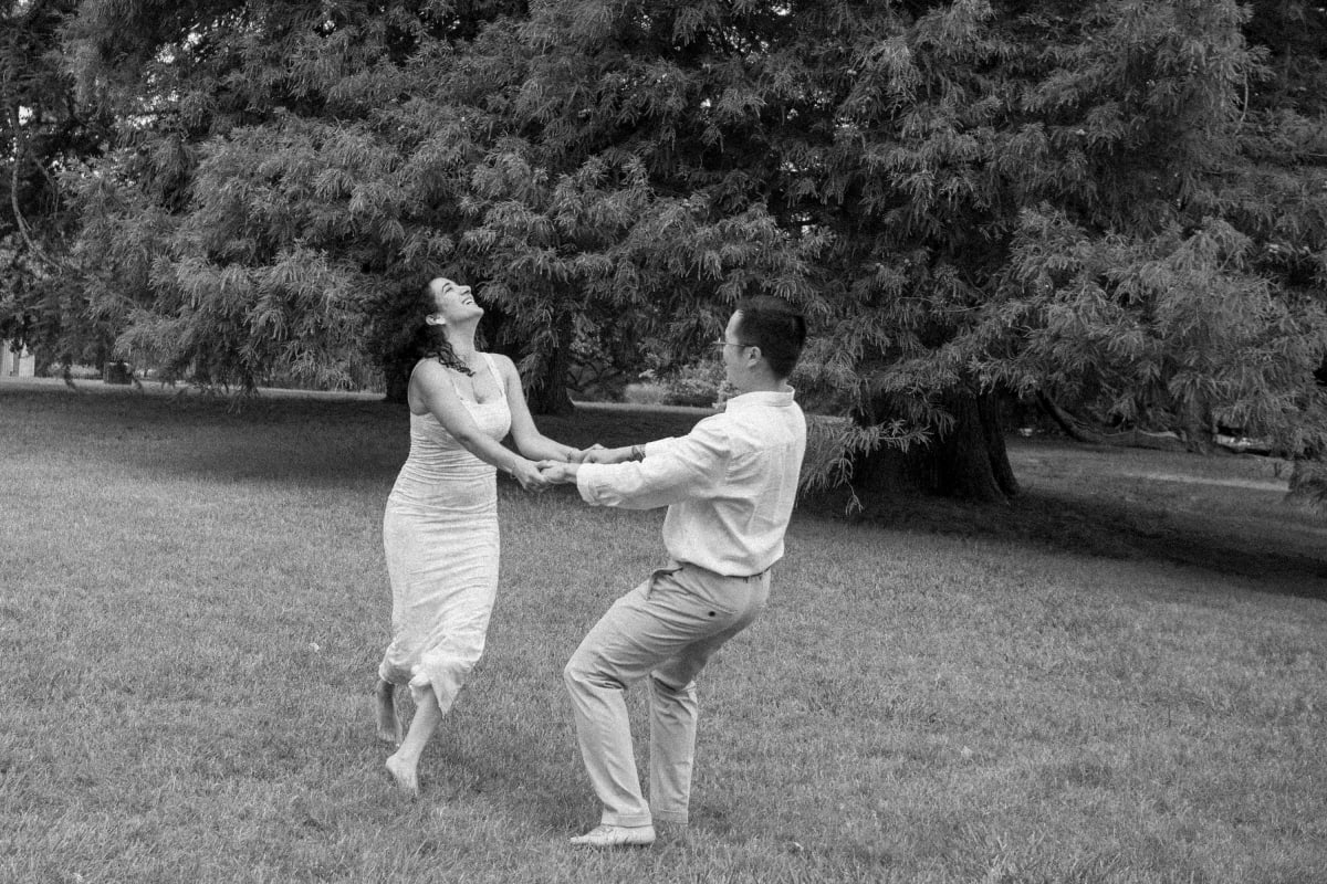 Engagement session at Maymont Park in Richmond, Virginia