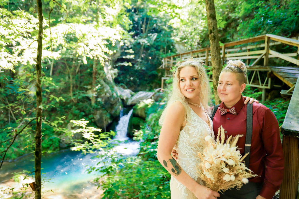 Summer elopement in Jefferson and George Washington National Forest