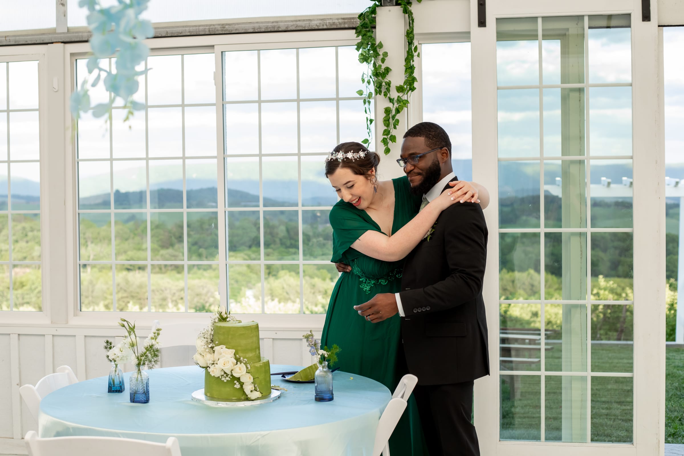 Summer Microwedding at Showalter's Orchard in Virginia