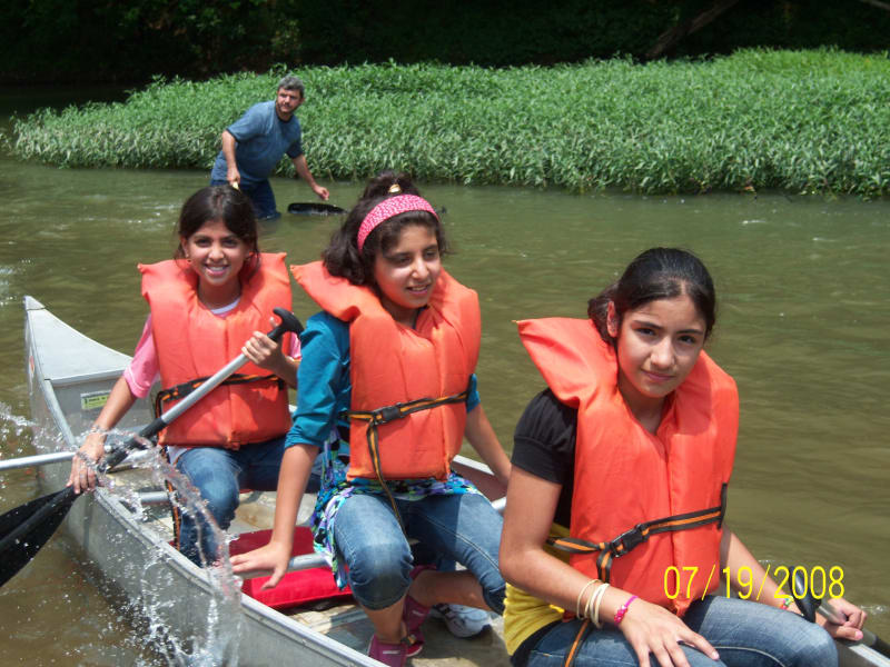 Youth Canoe Outing - July 2008