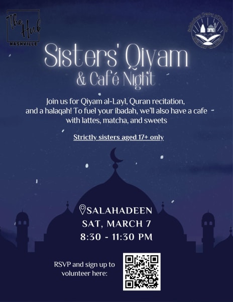 Sisters' Qiyam & Café Night