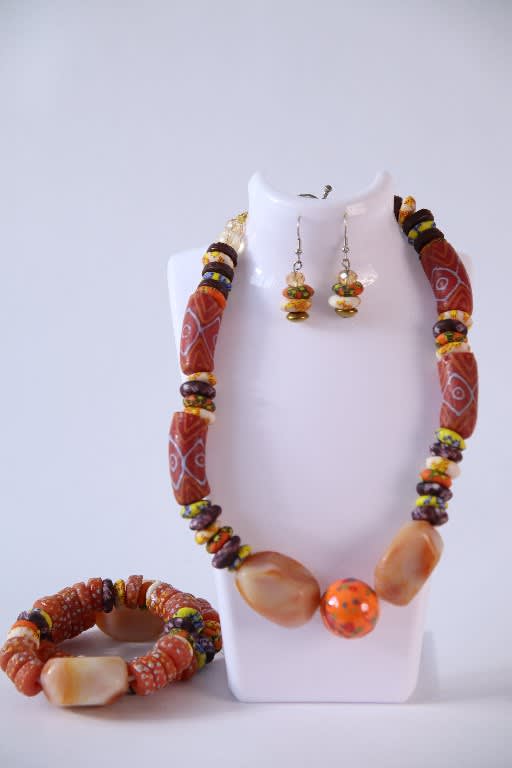 Back to Bold – Afro Fusion Heritage jewellery Set