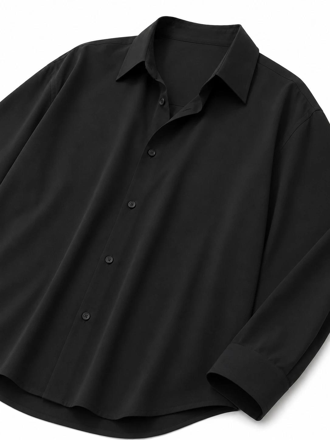 CAMISA OVERSIZE NEGRA