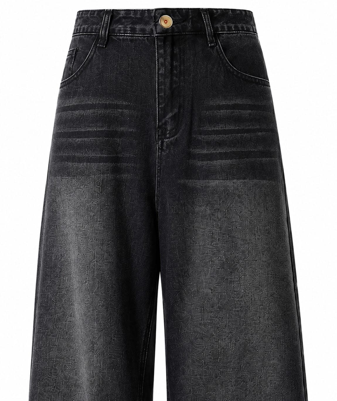 PANTALÓN JEAN BAGGY NEGRO