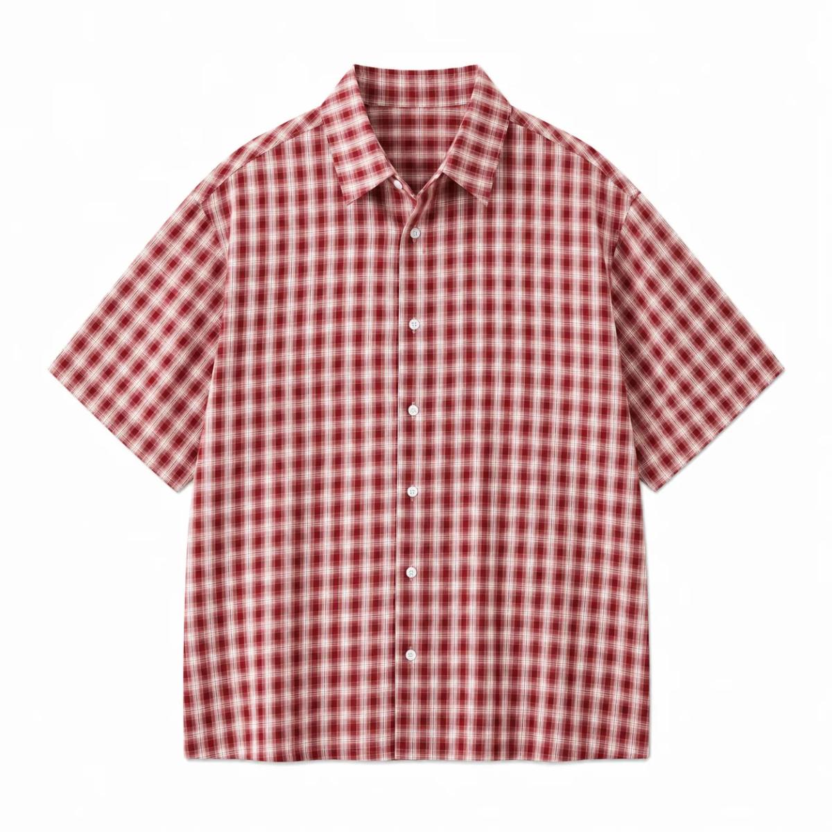 CAMISA A CUADROS ROJO 2