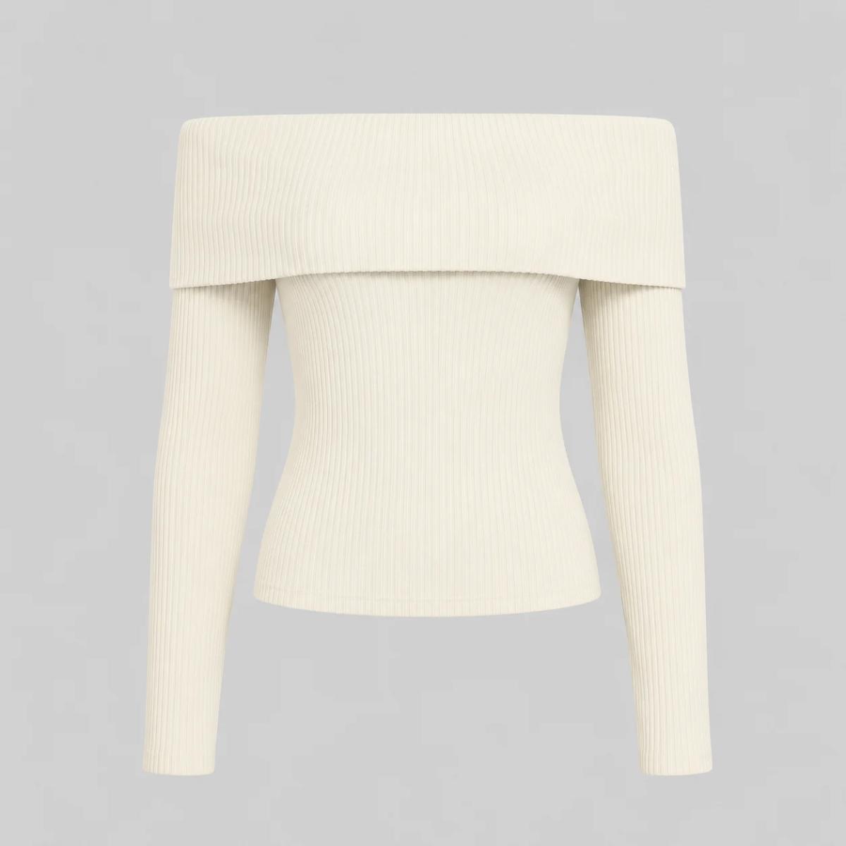 BLUSA AL HOMBRO BLANCO 2