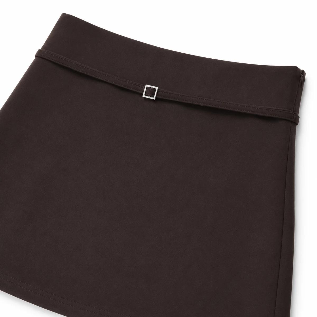 MINIFALDA MARRON