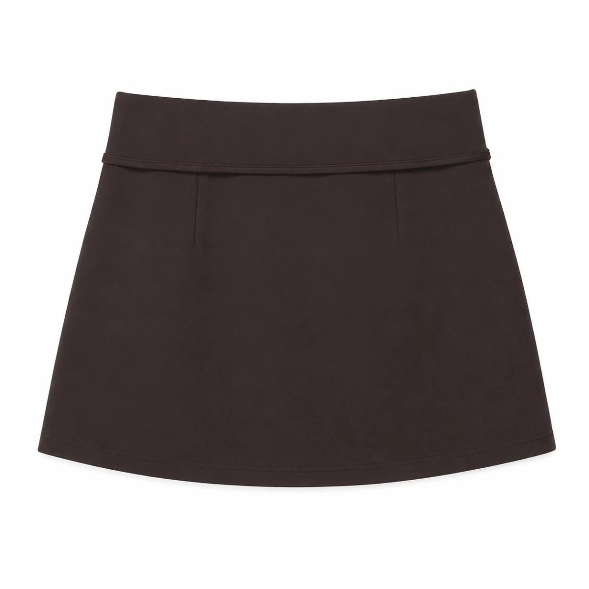 MINIFALDA MARRON 3