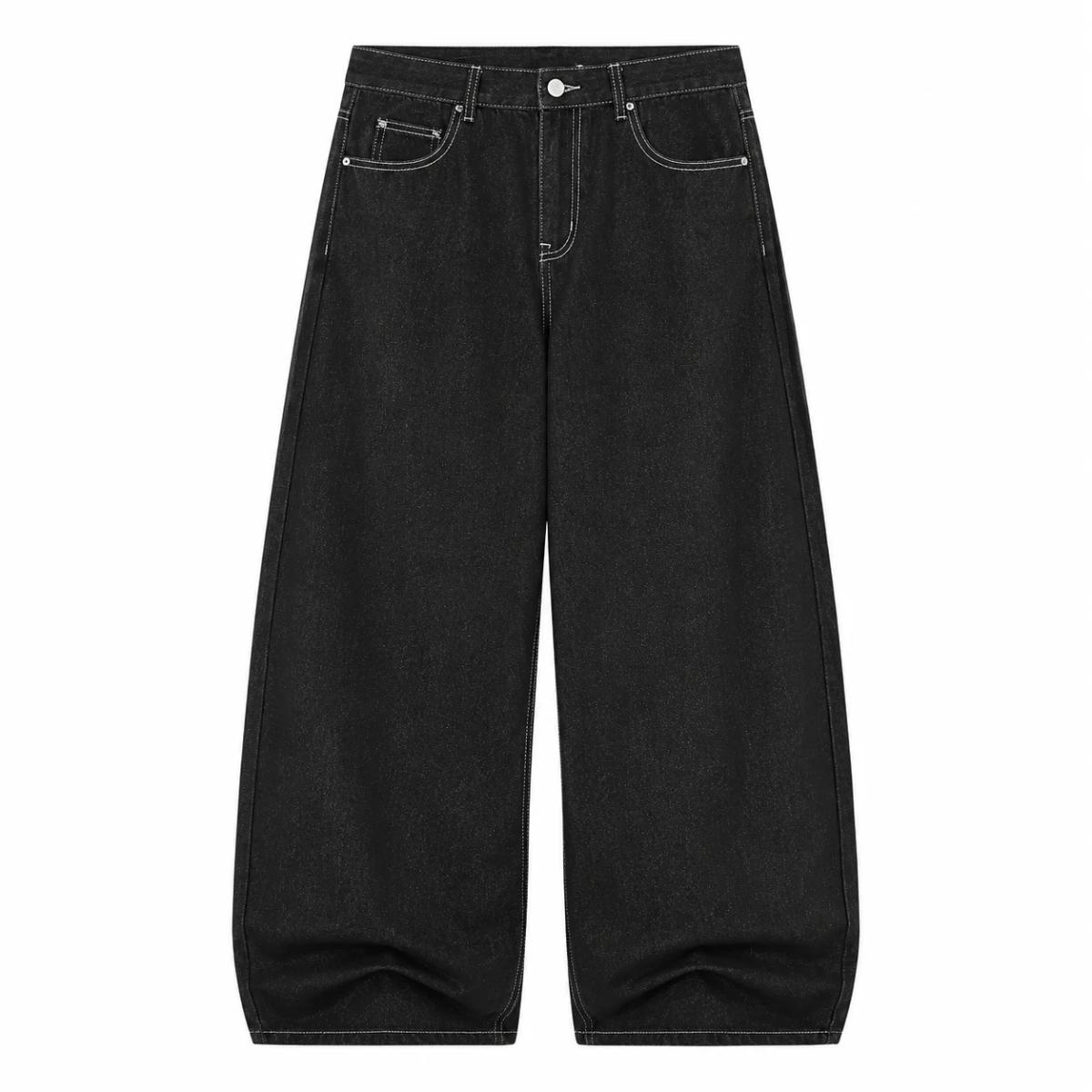 PANTALON OVERSIZE NEGRO 2