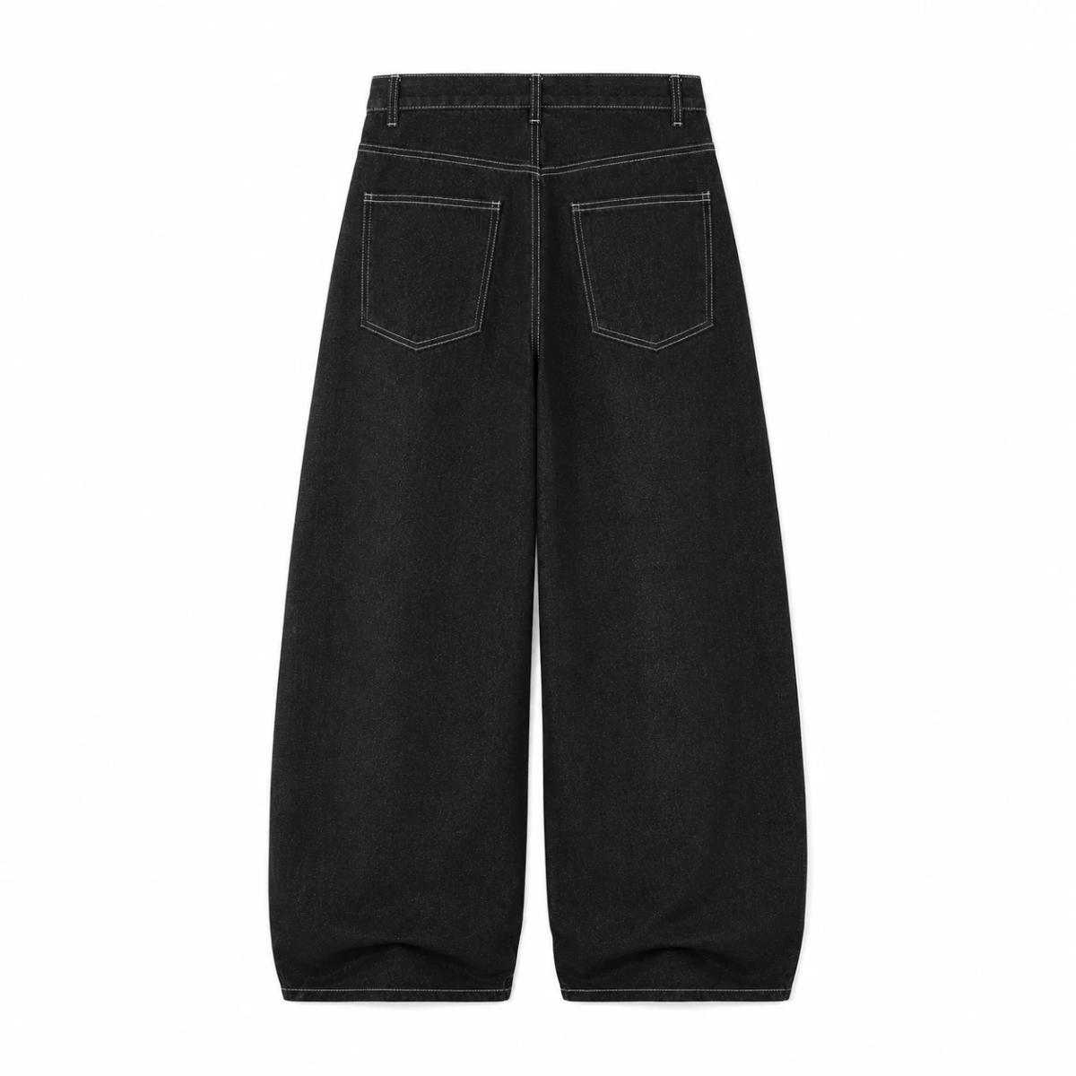 PANTALON OVERSIZE NEGRO 3