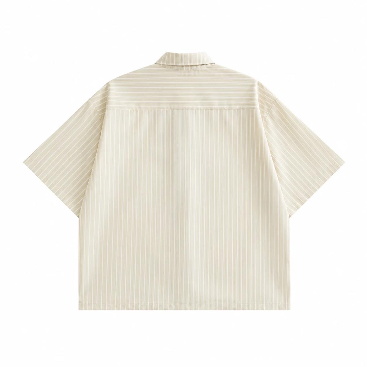 CAMISA MANGA CORTA CON CORBATA 3