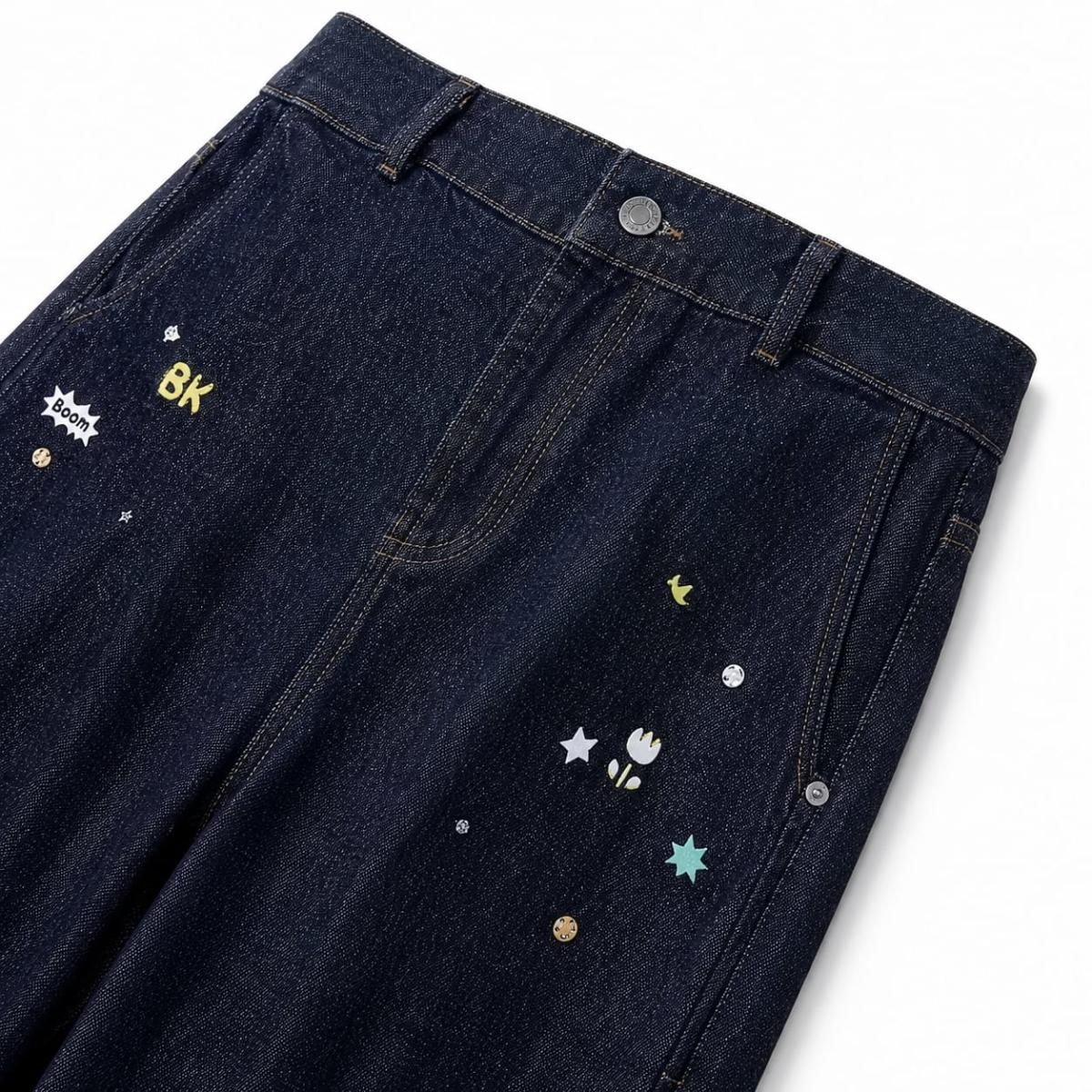 JEANS AZUL INDIGO OSCURO