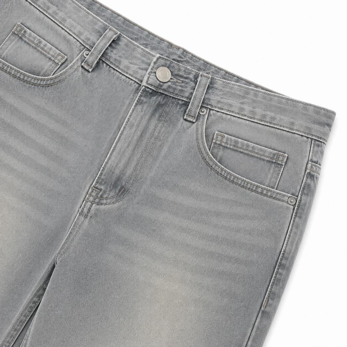 Grey Wide Jean
