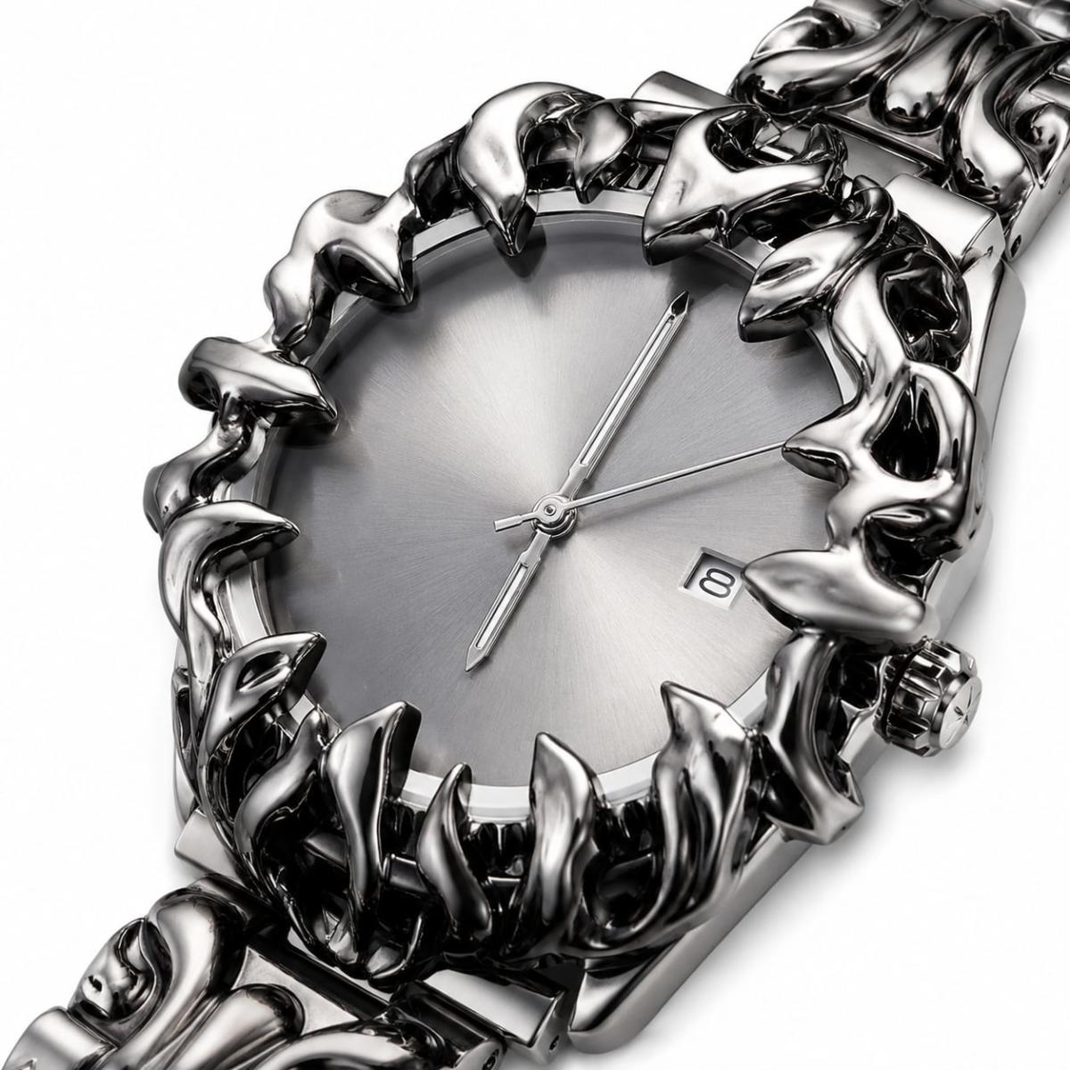 Reloj Silver Flame