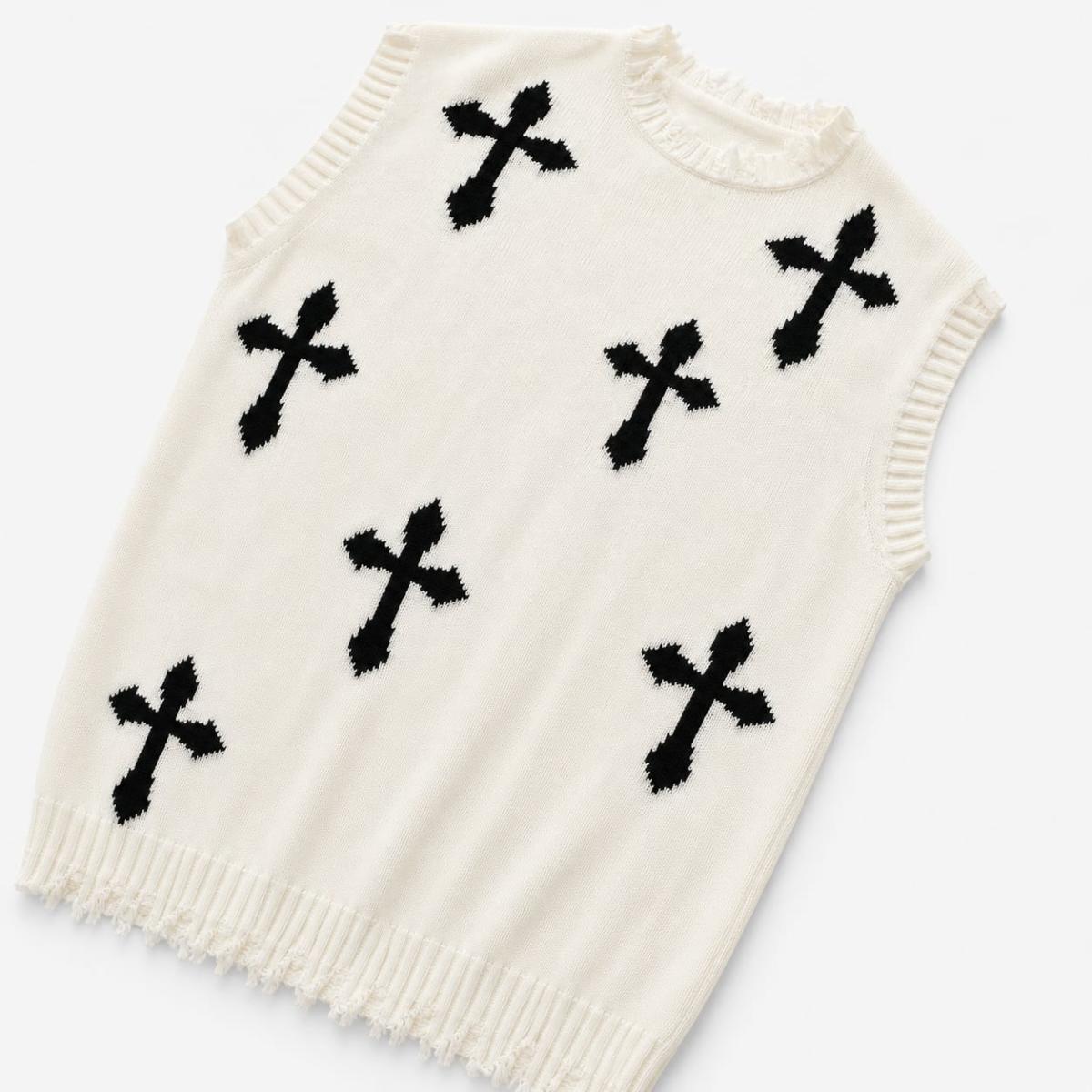 Chaleco Cross Knit